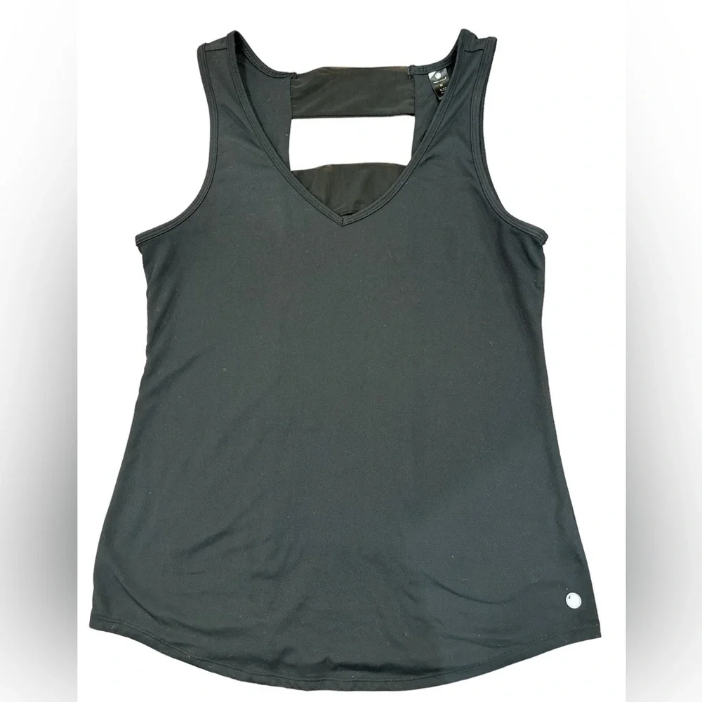 Yogalicious Black Yoga Top. Size Medium. Great‎ Condition.